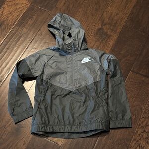 Nike Charcoal Hooded Jacket